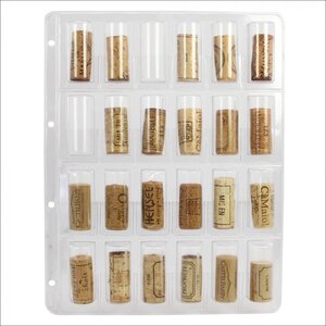 Safe Compact A4 album, Wine corks, collection sheets