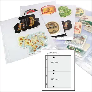 Safe Compact A4 album, Beer mats, Inserts sheets (50x)
