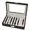 Präsentation Display- für Stifte ( 8 Stk.) Schwarze Lederoptik mit beiger Innenausstattung - Abm: 266 x 180 x 64 mm.