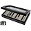 Presentation Display - for Pens (10 pcs.) Walnut color with beige interior - dim: 310 x 200 x 60 mm.