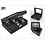 Presentation Display - for Watches (6 pcs.) Black Leather look with black interior - dim: 255 x 195 x 85 mm.