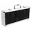 Presentation Display, Alu - Watches (12 x ) Black with blue interior - dim: 430 x 190 x 70 mm.