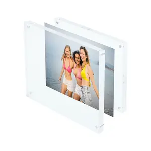 Safe Acrylic glass 3D Safe Floating frame photo frame, 175