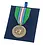 Presentation Display - for Medals (8 pcs.) Black piano lacquer with blue interior - dim: 375 x 260 x 38 mm.