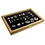 Presentation Display - for Medals and Pins - Wild oak with blue interior - dim: 375 x 260 x 30 mm.