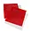 Safe, Compact, Sheets (4 rings)  suitable for Pins - Red velvet sheets, incl. Transp. separation sheets - dim: 185x228 mm. ■ per 2 pcs.