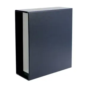 Compact, Cassette - Blauw - afm. inw: 230 x 250 x 80 mm.