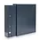 Compact, Cassette - Blauw - afm. inw: 230 x 250 x 80 mm.
