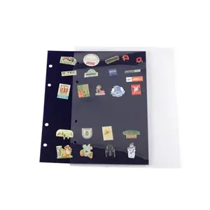 Compact album for Pins, Sleeves for collection sheets