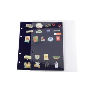 Compact, Schutzhülle für Pins Blätter - Transparent - Abm: 185 x 228 mm.