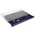 Safe, Stacking element, Standard wide - suitable for Pins and Medals - Dark blue - dim: 375x267x30 mm. ■ per pc.