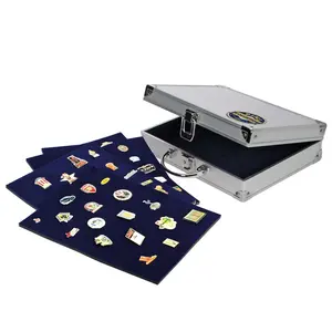 Koffer, Alu - geschikt voor: Spelden (120 st.) 250 x 215 x 70 mm.