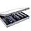 Presentatie Display, Alu - Midi - 6 vaks indeling (275 x 57) afm: 395 x 300 x 45 mm.