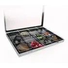 Safe, Presentation Display, Alu -  Midi - 12 compartments (87x90)  dim: 395x300x65 mm. ■ per pc.