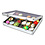 Presentation Display, Alu - Midi - 24 compartments (65 x 58( dim: 395 x 300 x 65 mm.