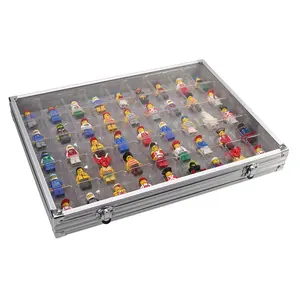 Safe  Aluminum display case Midi,  45 compartiments  L