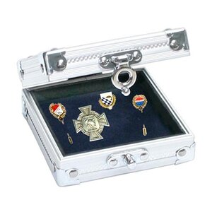 Presentation Display, Alu - Mini - 1 compartment (85 x 80) dim: 100 x 95 x 40 mm.
