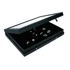 Safe, Black Edition, Pressentation box - suitable for 56 Rings - Black - dim: 400x300x55 mm. ■ per pc.