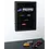Präsentationsdisplay - 6er Einteilung (275 x 57 mm.) für Modelle - Schwarz mit schwarzer Innenausstattung - Abm: 400 x 300 x 55 mm.