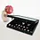 Presentation Display - 45 compartments (36 x 46 mm.) for Miniatures - Black with black interior - dim: 400 x 300 x 55 mm.