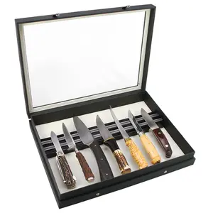 Black Edition, Pressentation Box - suitable for Knives - Black - dim: 400 x 300 x 55 mm.