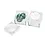 Acryl, Presentatie Box , Mini, met ingebouwd vergrootglas - afm: 30 x 30 x 25 mm.