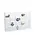 Safe, Acryl, Vitrine met schuifdeur, Mini - 20 vakken - Transparant - afm: 300x45x200 mm. ■ per st.
