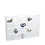Acrylic, Display case with sliding door, Mini - 20 compartments - Transparent - dim: 300 x 45 x 200 mm.
