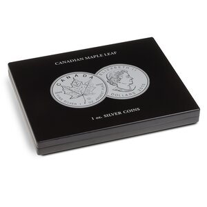 Presentation case, Volterra Uno - for Coins - Maple Leaf, 1 oz Silver in capsules (20 pcs.)