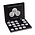 Leuchtturm, Presentation case, Volterra Uno - for Coins - Somalia African Elephant, 1 oz Silver in capsules (20 pcs.)  Black - dim: 305x245x30 mm. ■ per pc.
