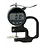 Digital thickness gauge, precision 1/100 mm.