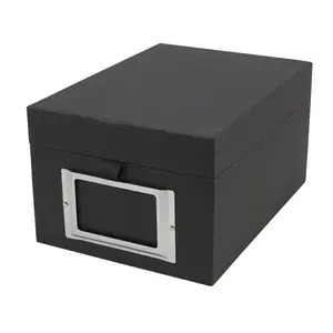 Black edition, Archive Box A5 - suitable for Documents - Black - dim: 245 x 310 x 142 mm.