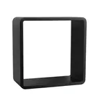 Safe, Quadro, Wall cube - Noir - dim: 260x260x195 mm. ■ par pc.