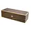 Archive Box , Copenhagen - for Watches (5 pcs.) Walnut color with beige interior - dim: 305 x 125 x 95 mm.
