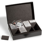 Leuchtturm, Opbergbox, Presidio - voor Capsules 50x50 mm. (100x)  Zwart - afm: 225x181x77 mm. ■ per st.