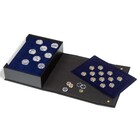 Leuchtturm, Archive box, Tablo - for Coin Tableaus L ( 4x)  Blue - dim: 360x250x50 mm. ■ per pc.