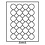 Stapel element, MB - voor Munten Ø 35 mm. (24 st.) Rookleur / Transparant