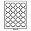 Stacking element, MB - for Coins Ø 47 mm. (20 pcs.) Smoke color / Transparent