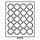 Stacking element, MB - for Coins Ø 45 mm. (20 pcs.) Smoke color / Transparent