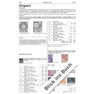 Michel catalog  British colonies and territories,  part 2: I-Z