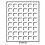 Stapel element, MB - vak afm: 28x28 mm. (48 st.) Rookleur / Transparant
