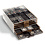 Stacking element, MB - for Slabs capsules 60x85 mm. (9 pcs.) Smoke color / Transparent