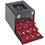 Case, MB Black - suitable for: 10 stacking elements MB - dim: 263 x 328 x 263 mm.