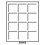 MünzBox , Smart - Kapseln 50 x 50 mm. (12 Stk.) Blau/Transp. Abm: 195 x 250 x 19 mm.