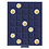 MünzBox , Smart - Fach Abm: 27 x 27 mm. (35 Stk.) Blau/Transp. Abm: 195 x 250 x 19 mm.