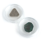 Leuchtturm, Capsules magiques, Rondes avec bord agrippant - avec membrane - max Ø 27 mm. Transparent ■ par 6 pcs.