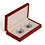 Coin Box , Siena - for Magic capsules S, Ø 46 mm. ( 2 pcs.) Mahogany color - dim: 210 x 90 x 30 mm.