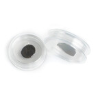 Leuchtturm, Capsules magiques, Rondes avec bord agrippant - avec membrane - max Ø 35 mm. Transparent ■ par 6 pcs.