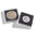 Coin Capsules, Square - Internal Ø 23 mm.  - QUADRUM ■ per  10 pcs.    ACTION