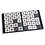 Pocket Size, Album (bound) for Coin Holders 50 x 50 mm. (200 pcs.) 10 sheets - Blue/silver - dim: 245 x 307 x 40 mm.